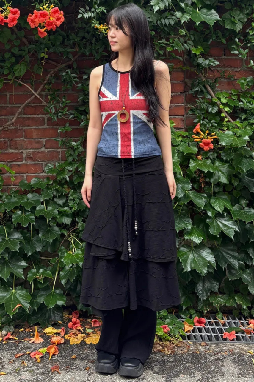 Union Jack Tank Black
