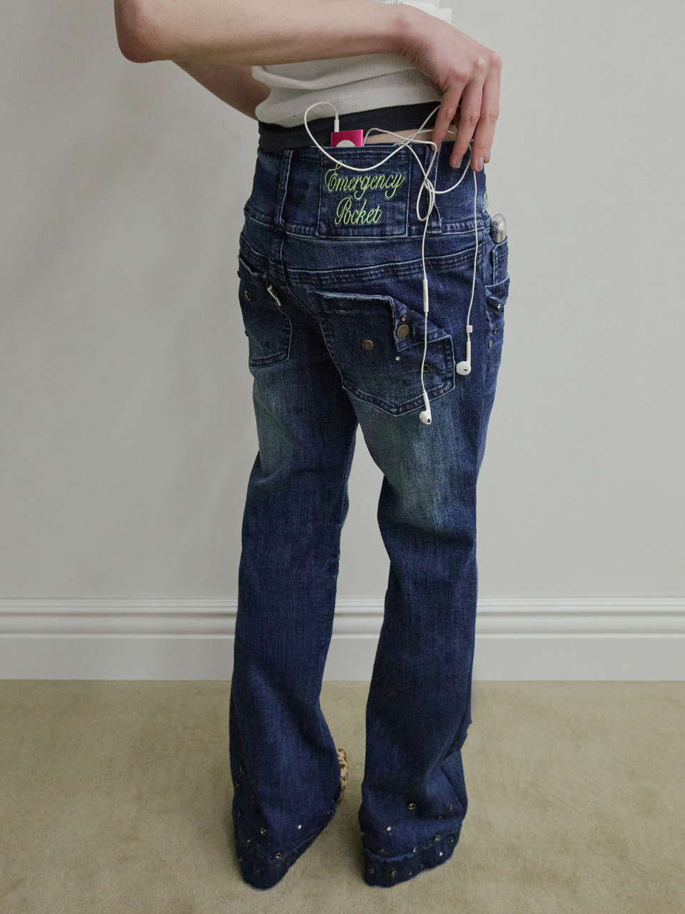 DIY Bootcut Denim Mid Blue – SCULPTOR JAPAN DIY Bootcut Denim Mid Blue – SCULPTOR JAPAN