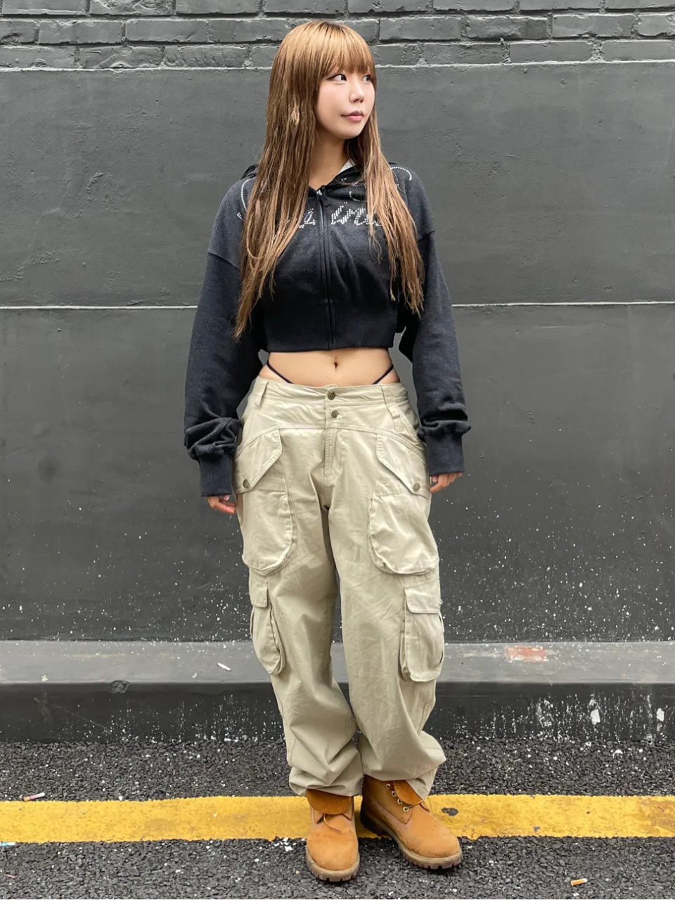Ranch Cargo Pants Charcoal