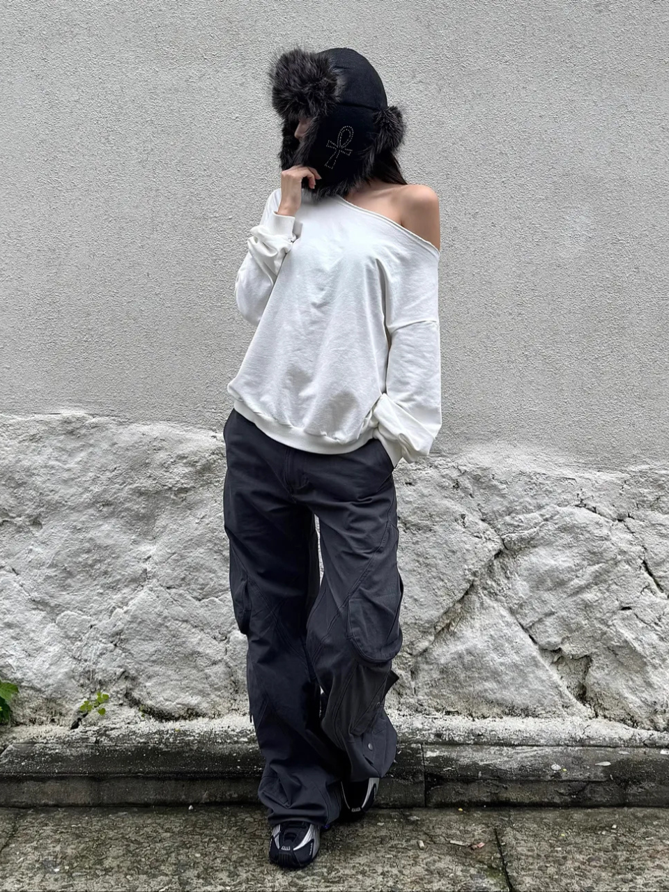 Washed Cargo Pants Sage