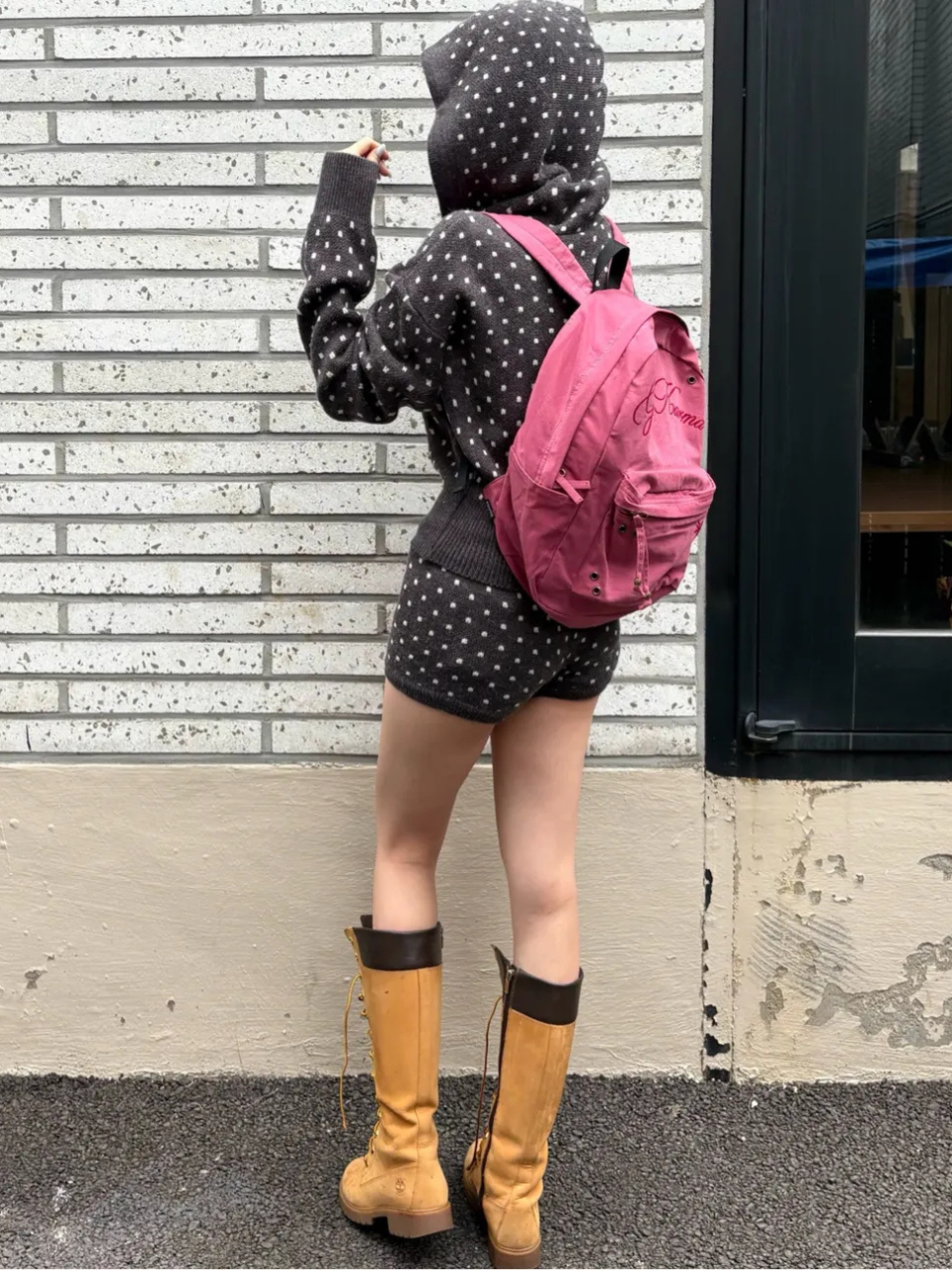 Karma Vintage Backpack Charcoal