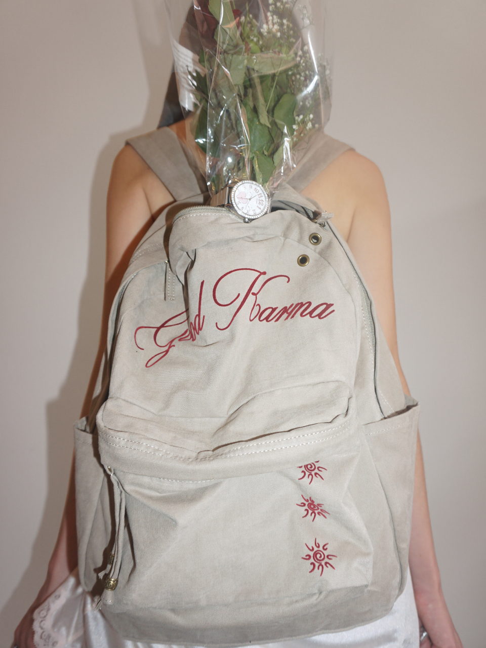 Karma Vintage Backpack Ash