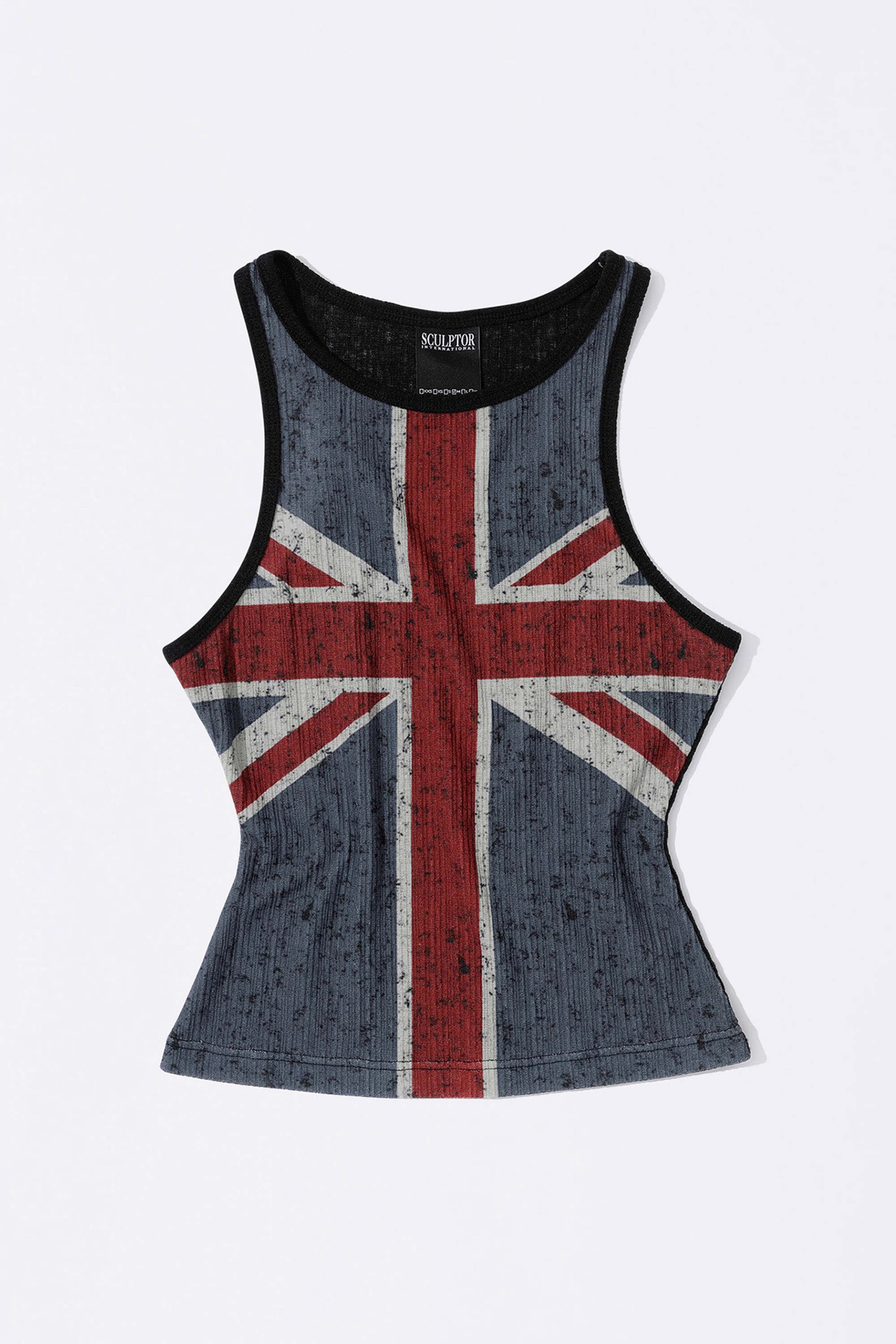 Union Jack Tank Black