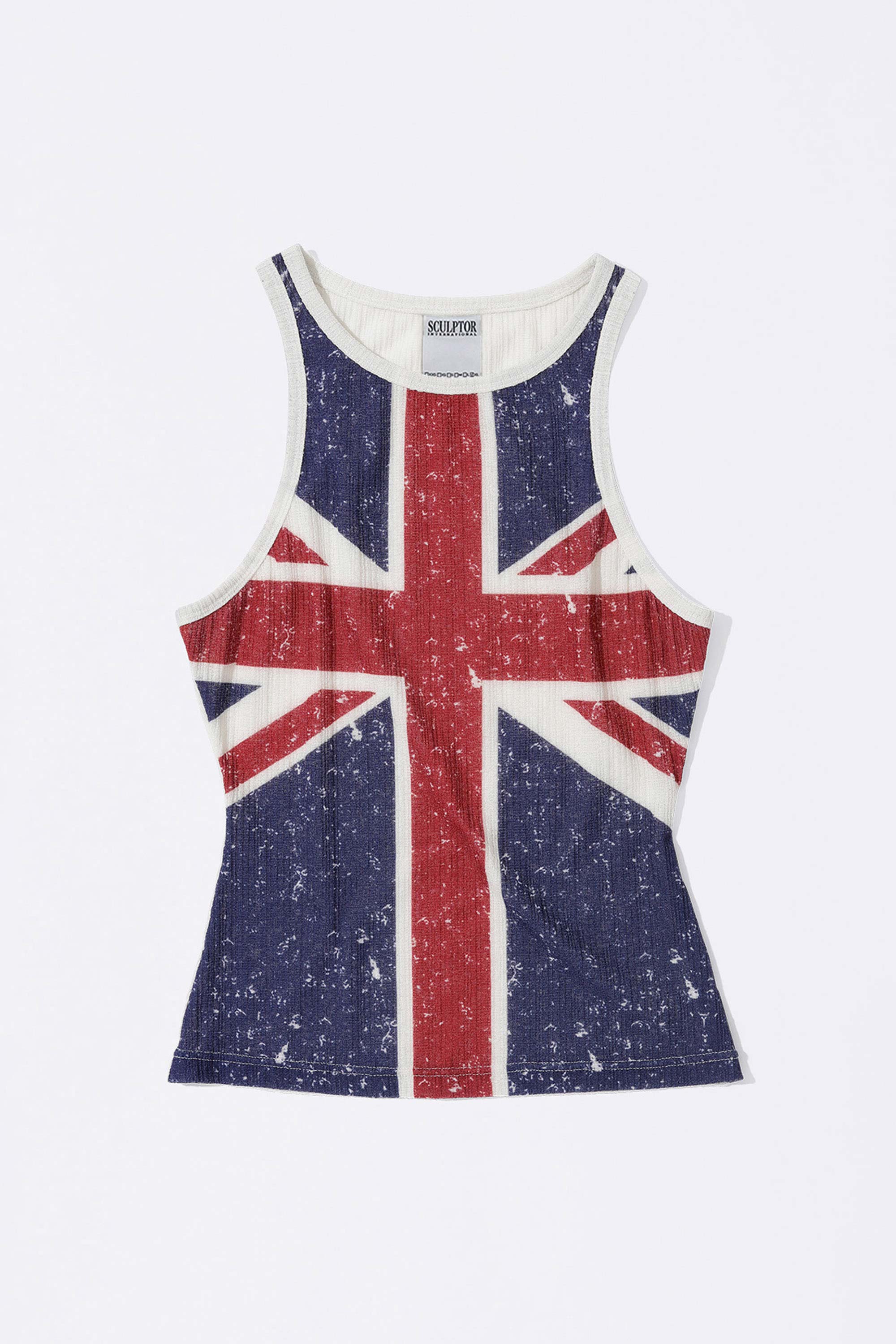 Union Jack Tank Ivory