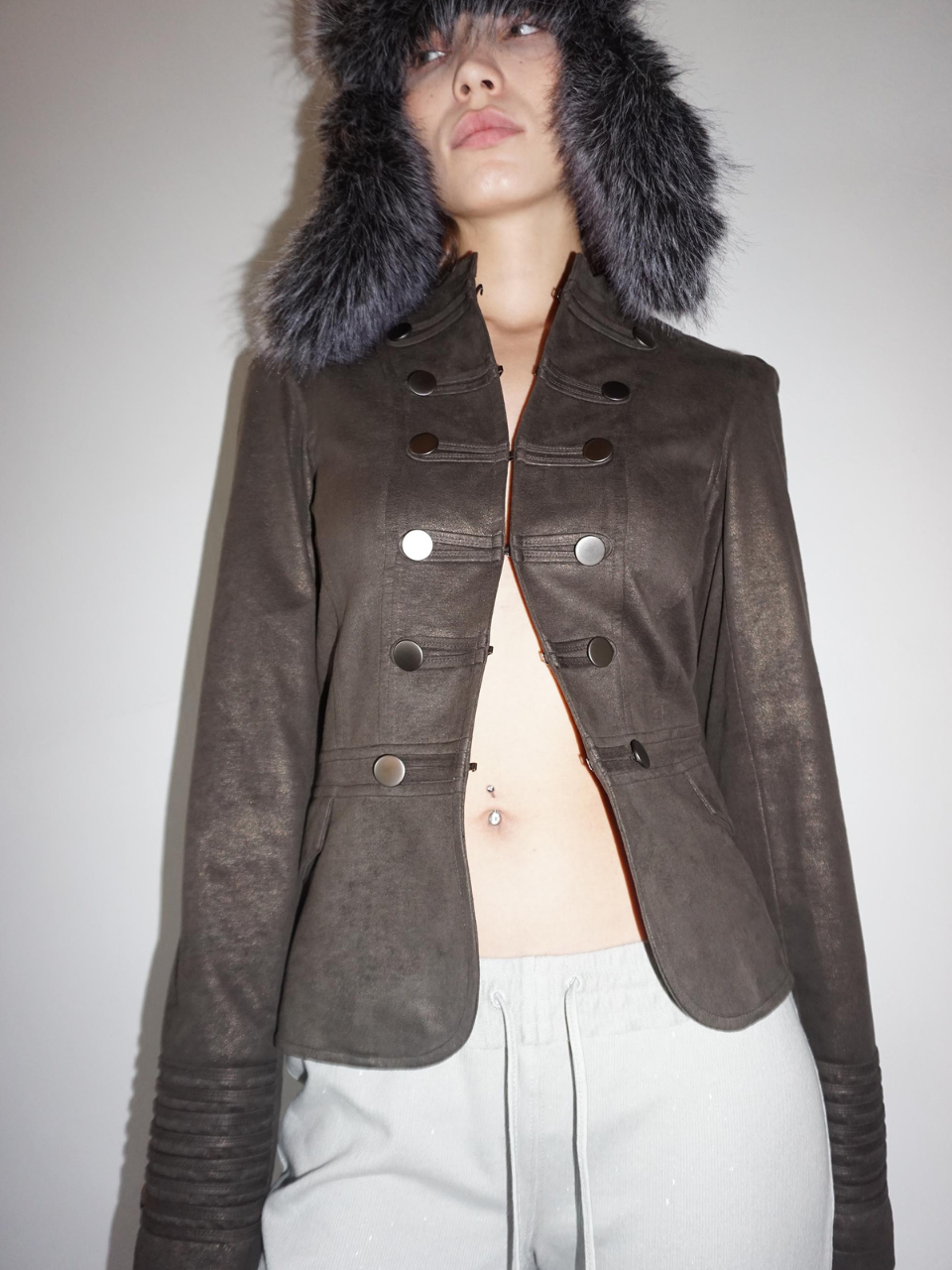 Brass Napoleon Jacket Khaki