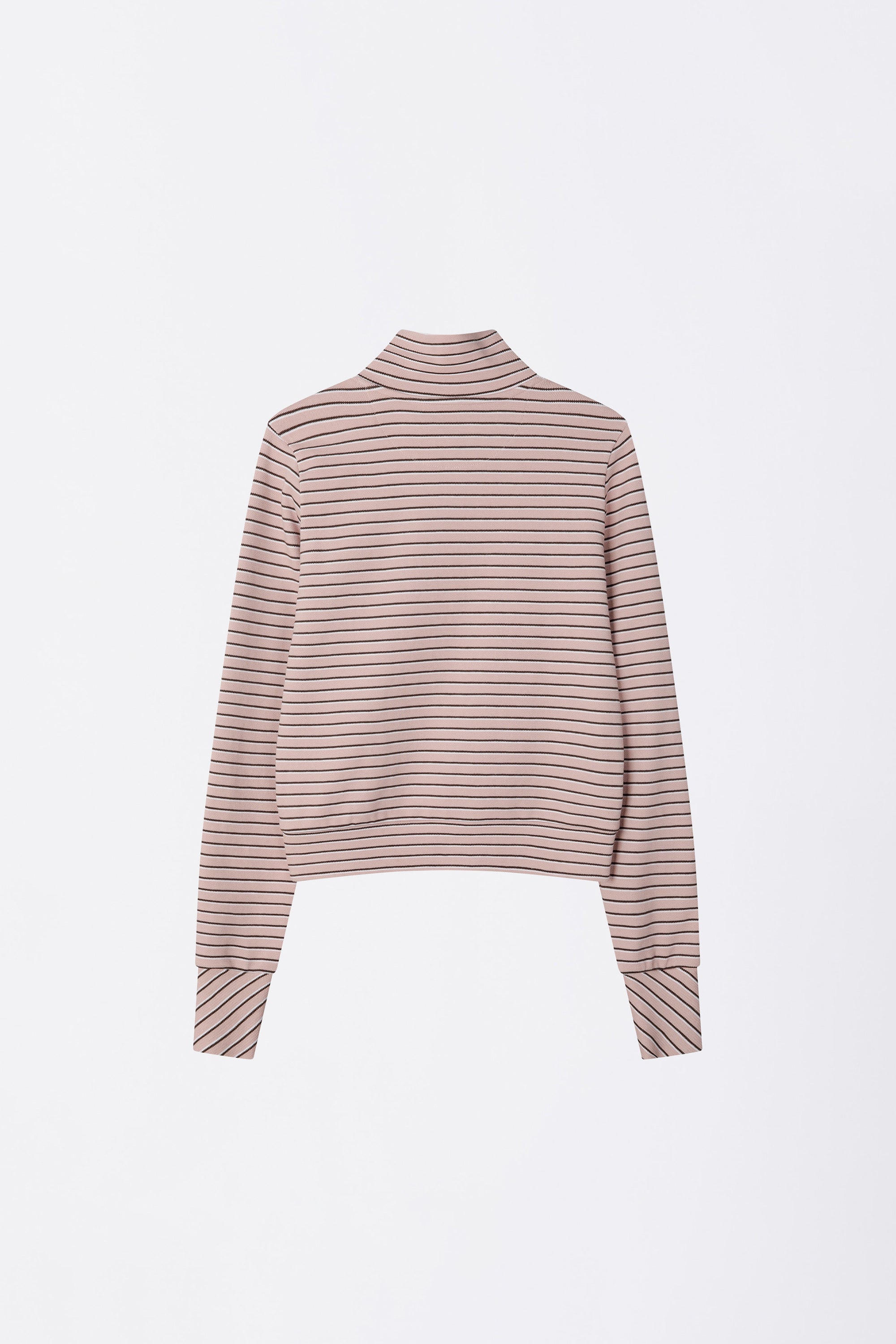 Striped Track Jacket Baby Pink