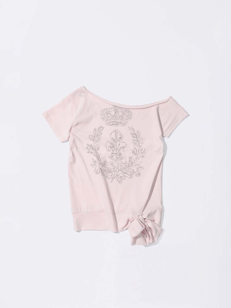 Chateau Shithole Tie Tee Pale Pink – SCULPTOR JAPAN