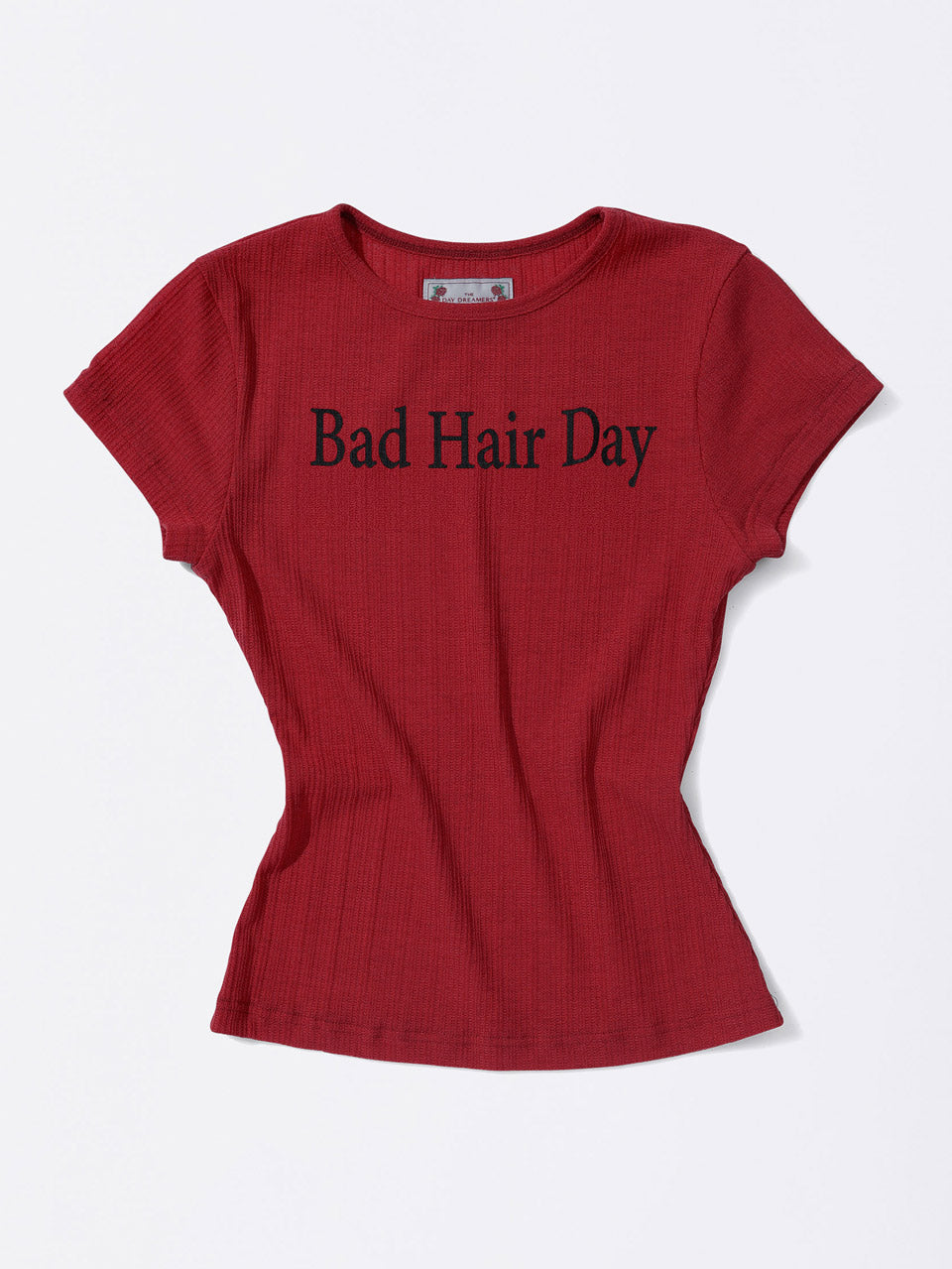 Bad Hair Day Tee Red