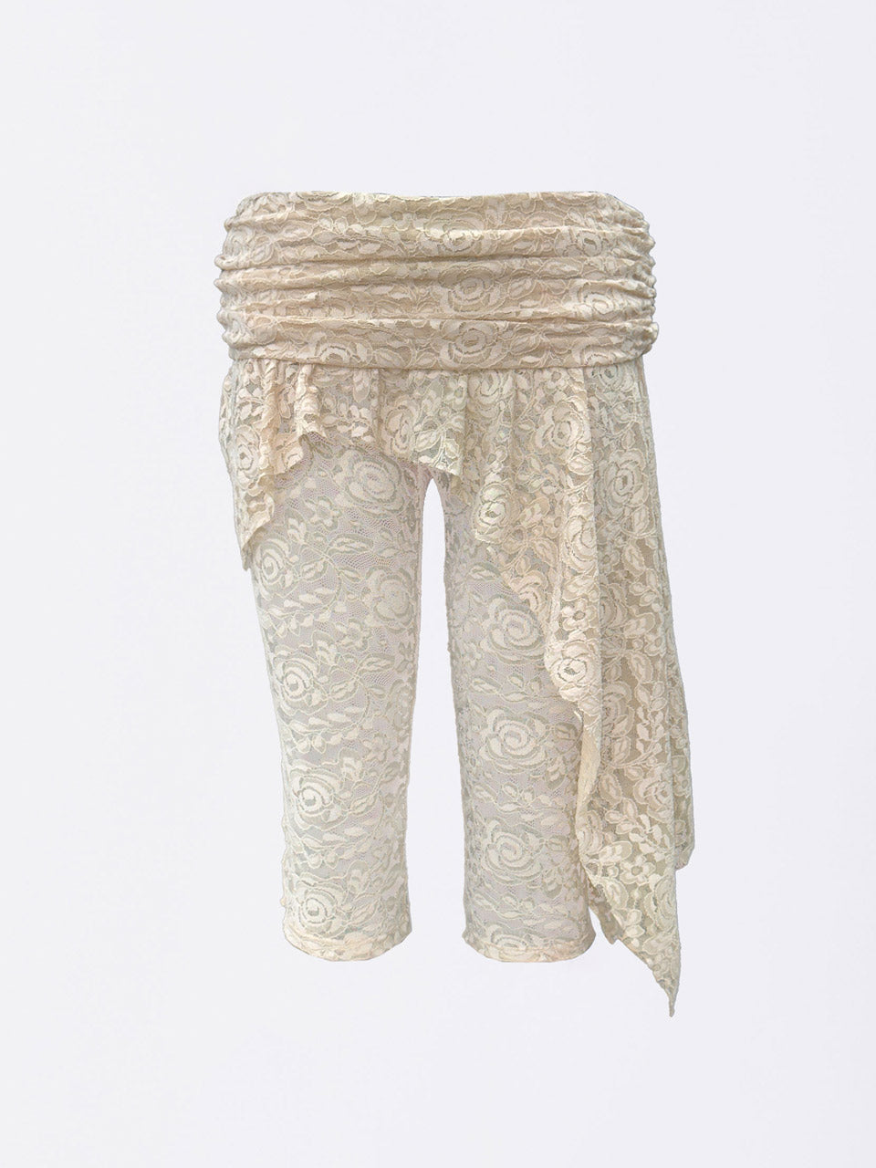 Asymmetric Lace Skirt Leggings Raw – SCULPTOR JAPAN
