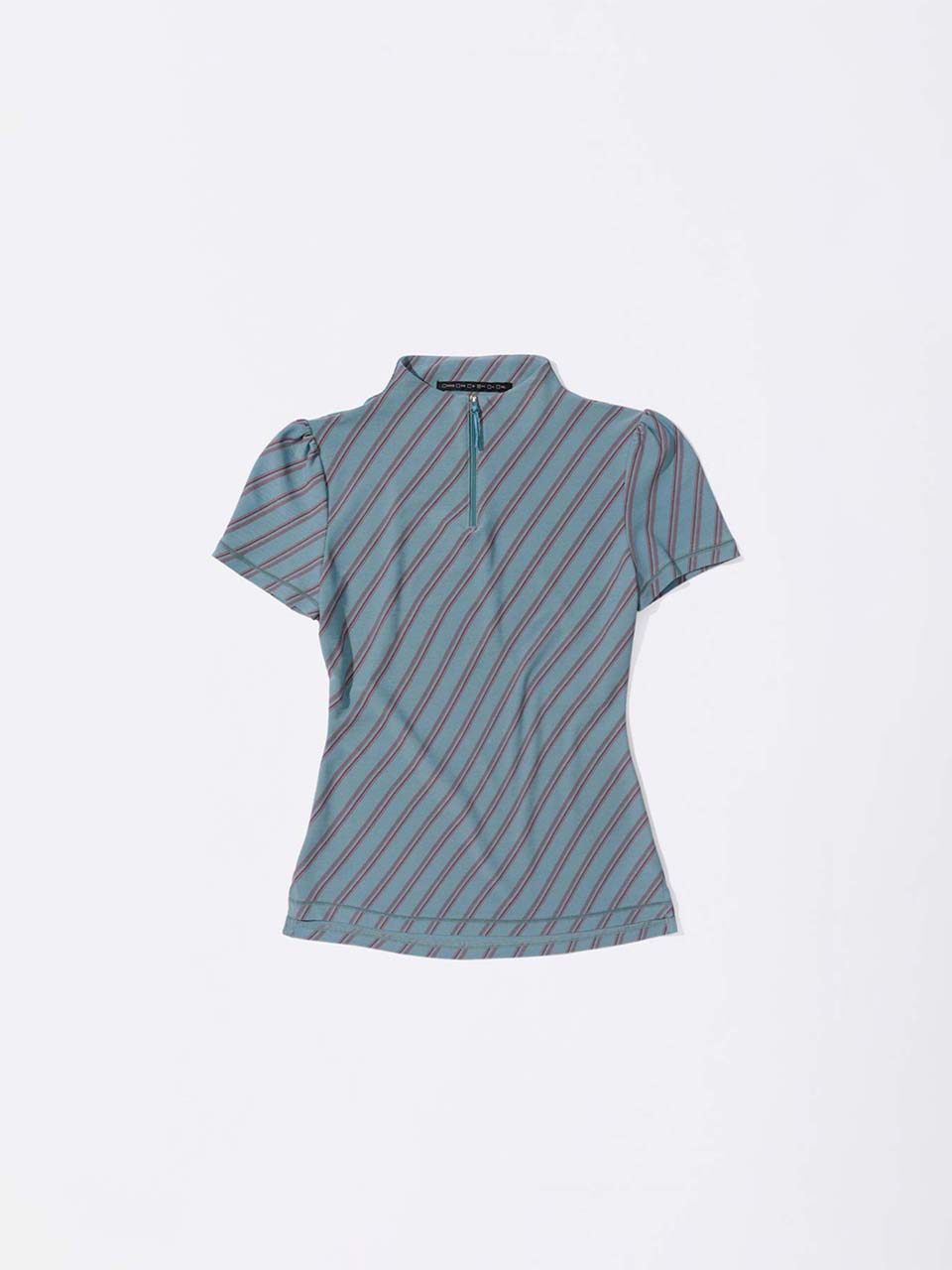 ★SCULPTOR★ Stripe Jersey Top Sage SC25S261GR Stripe Jersey Top Sage – Sculptor