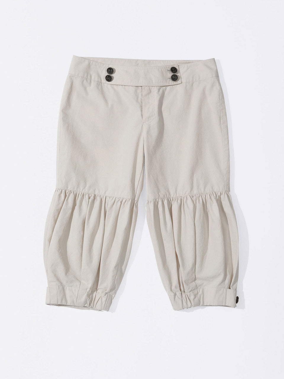 ★SCULPTOR★ Balloon Capri Pants Raw SC25S418IV Balloon Capri Pants Raw – SCULPTOR JAPAN