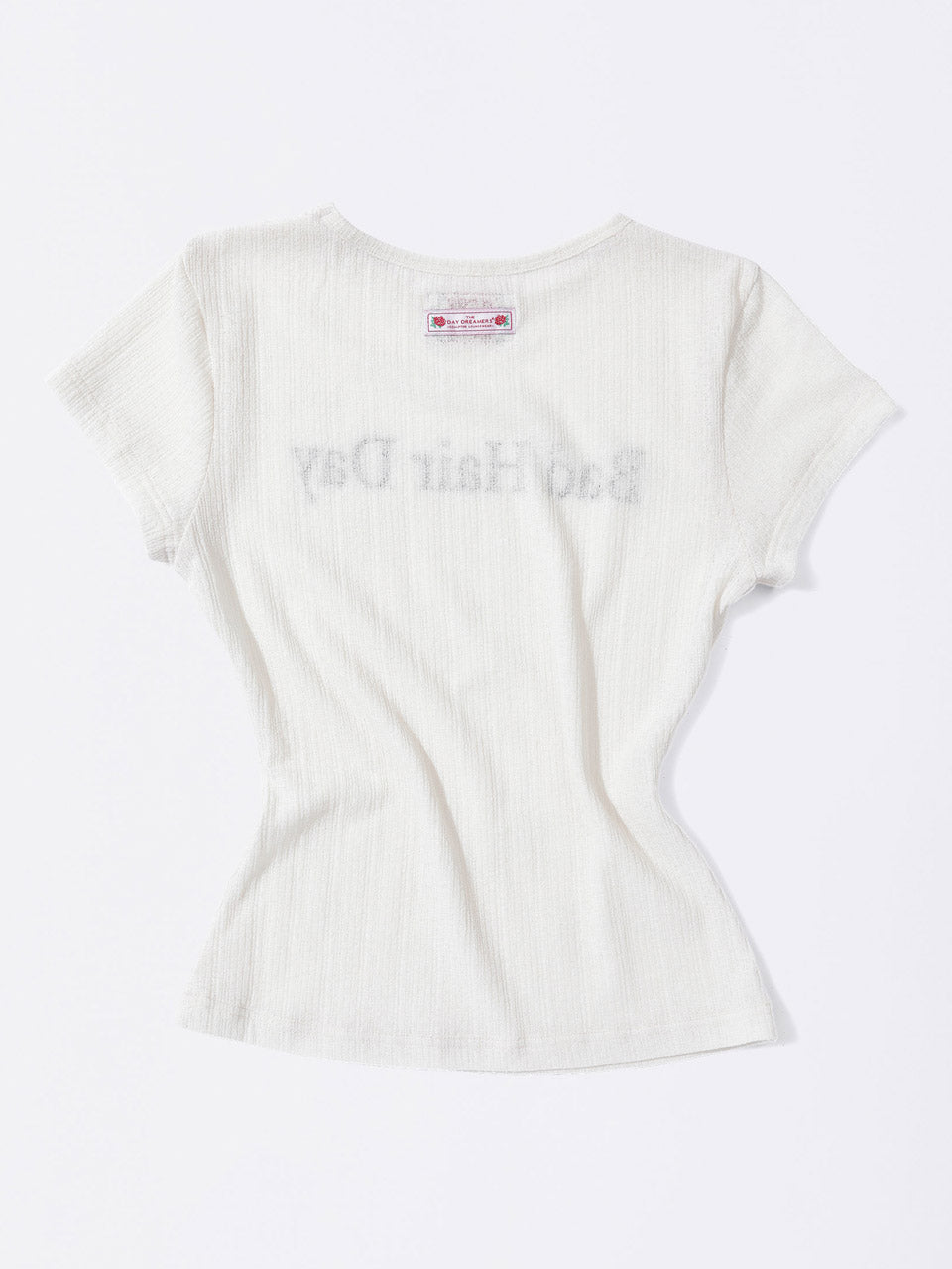Bad Hair Day Tee White