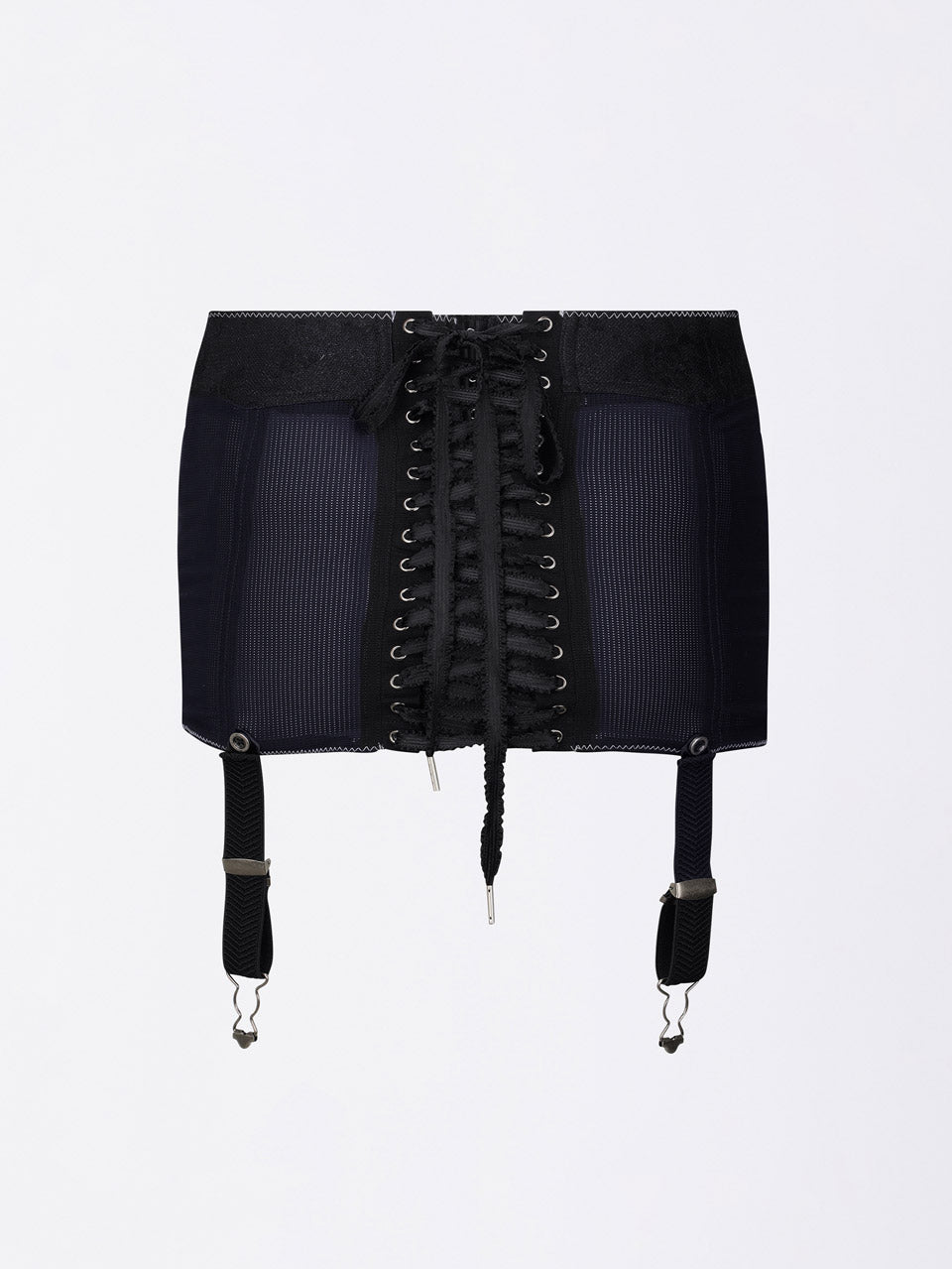 Layered Corset Black