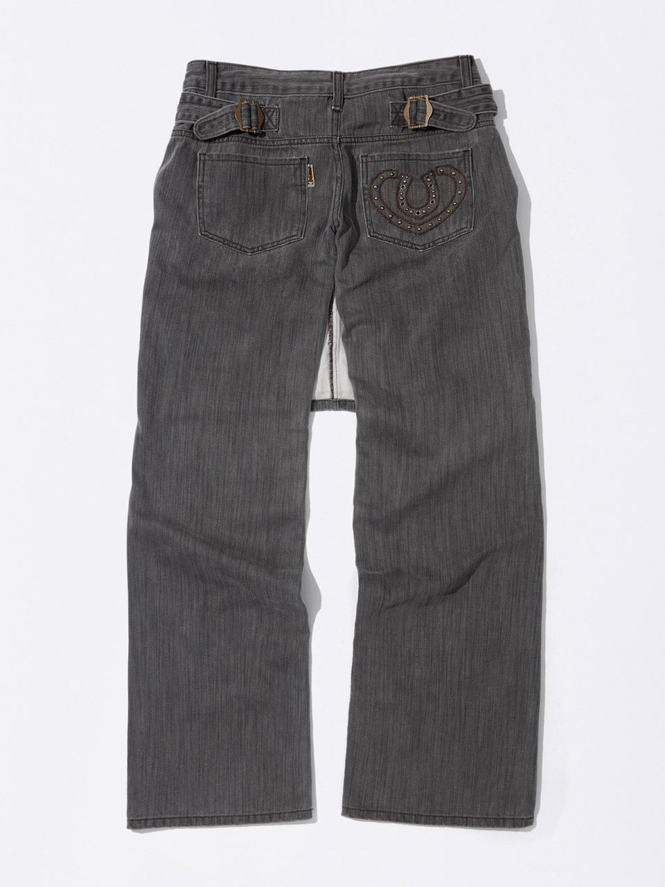 Apron Layered Denim Charcoal