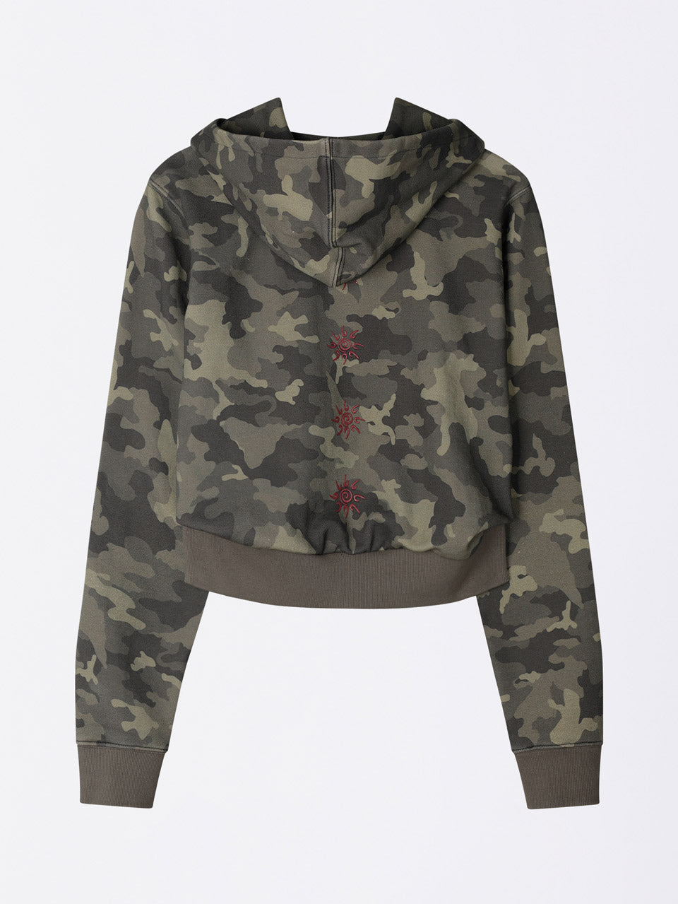 Karma Hooded Zip-Up Forest Camo
