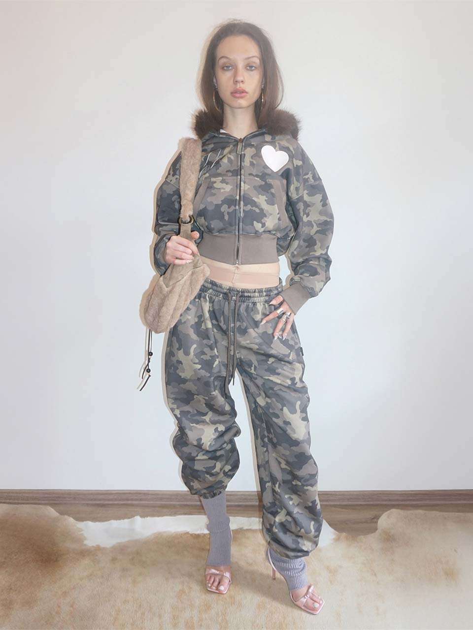 Chi Sweatpants Forest Camo