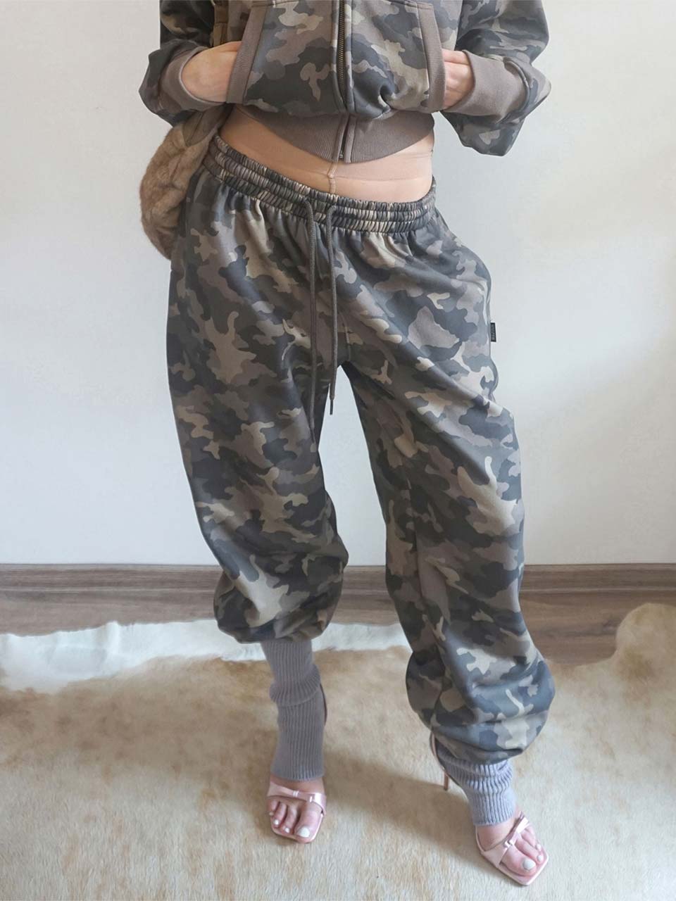 Chi Sweatpants Forest Camo