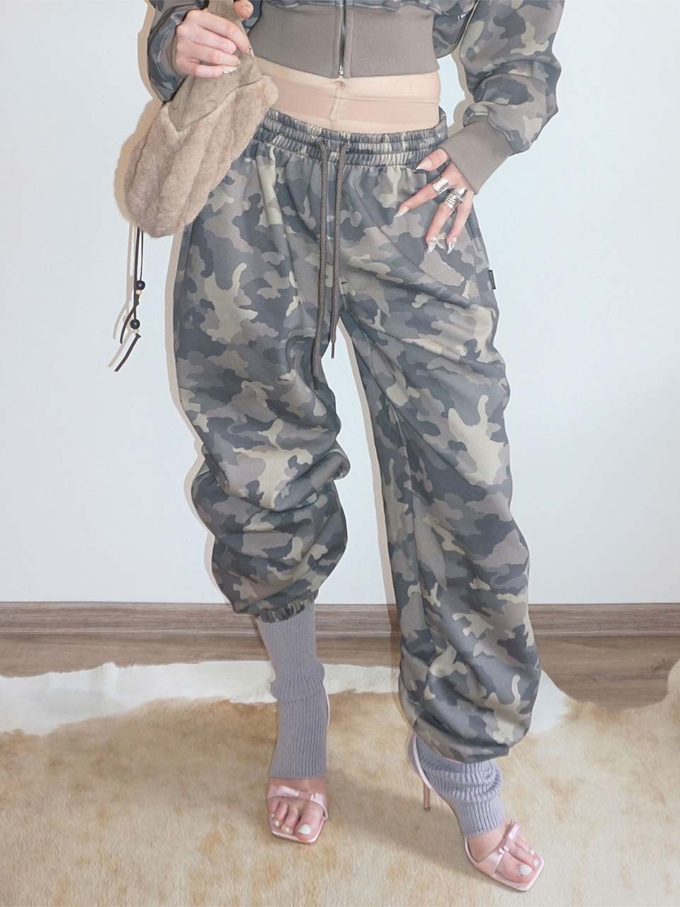 Chi Sweatpants Forest Camo