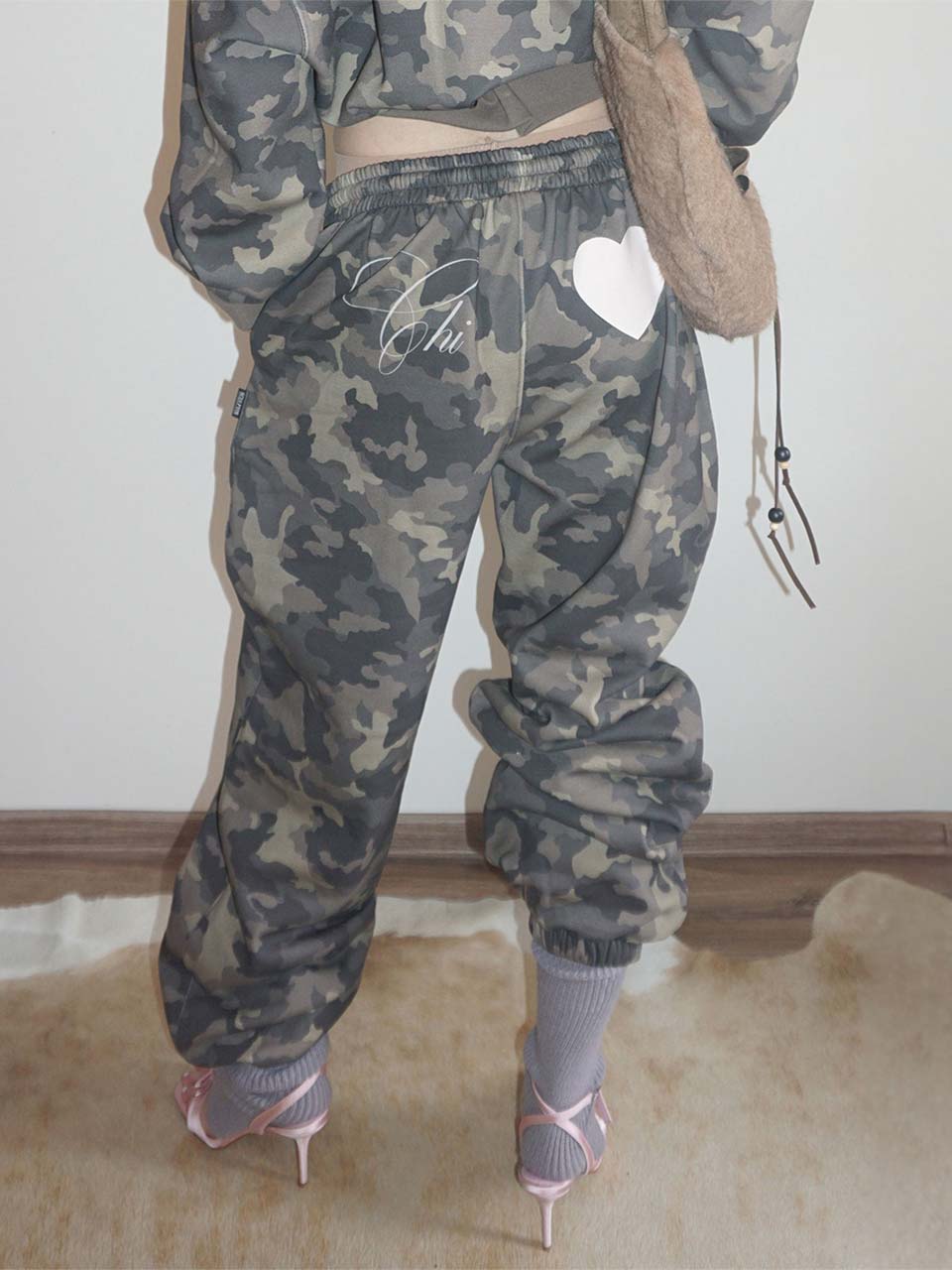Chi Sweatpants Forest Camo