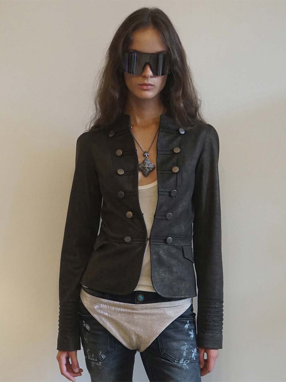 Brass Napoleon Jacket Khaki