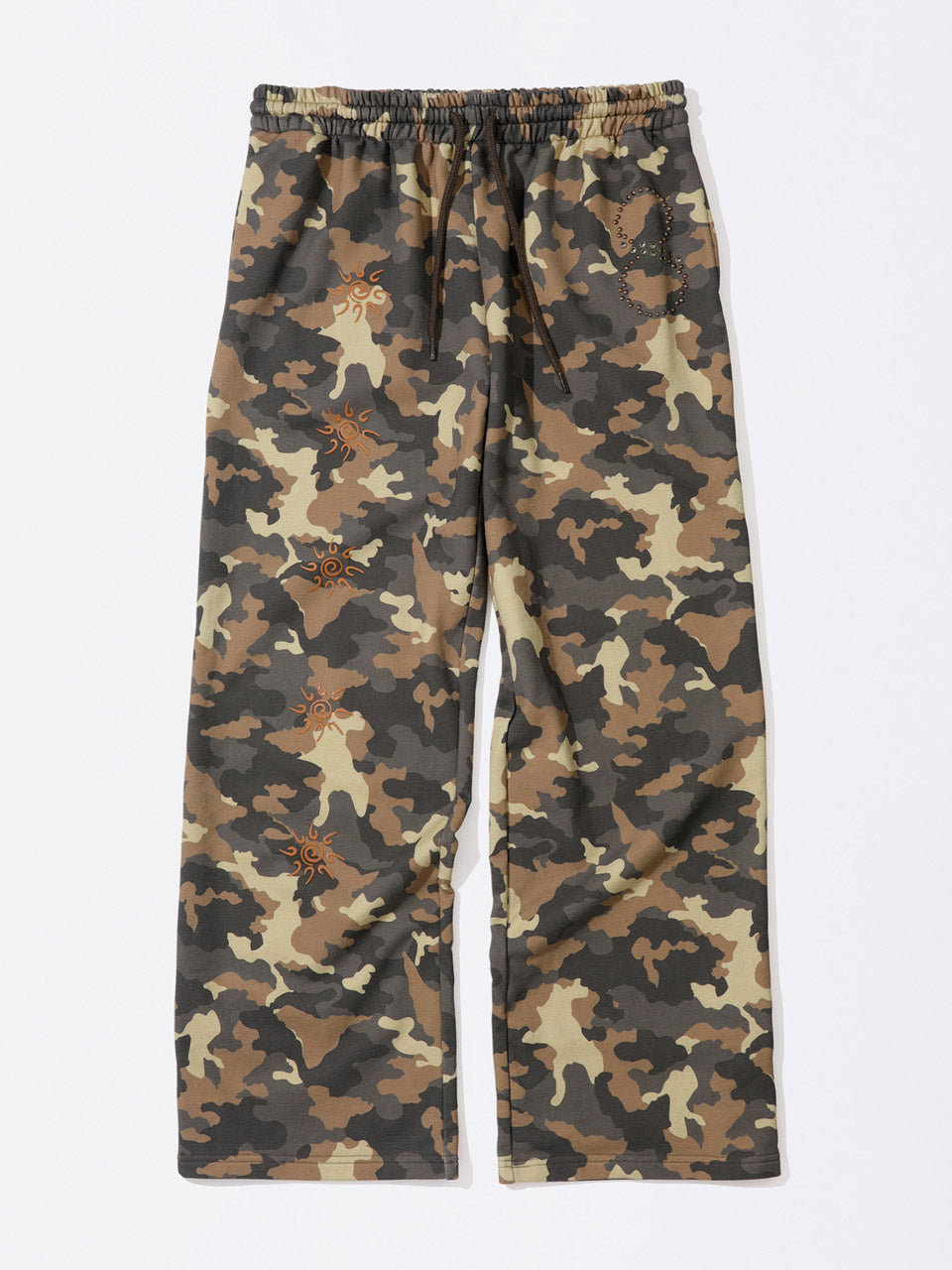 Karma Sweatpants Mustard Camo