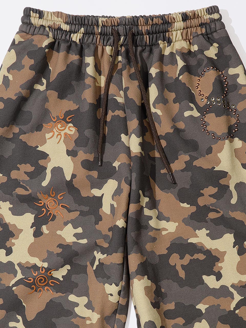 Karma Sweatpants Mustard Camo