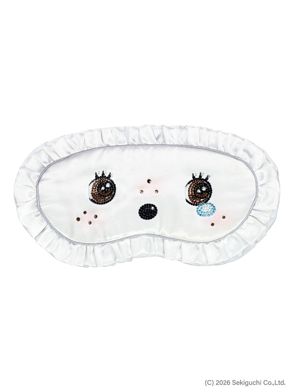 [Sculptor X Bebichhichi] Nightmare Eyemask Pouch White