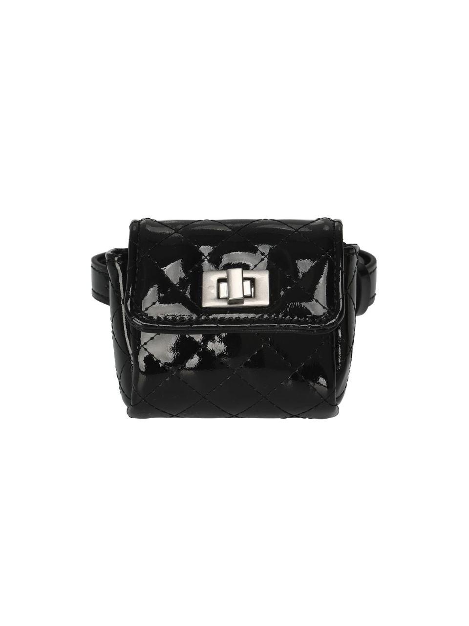 I Coin Purse Enamel Black