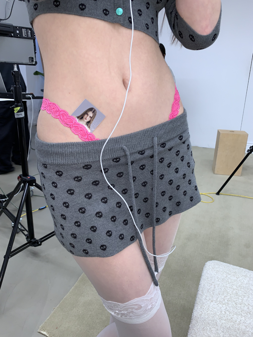 New Emo Skort Melange Gray