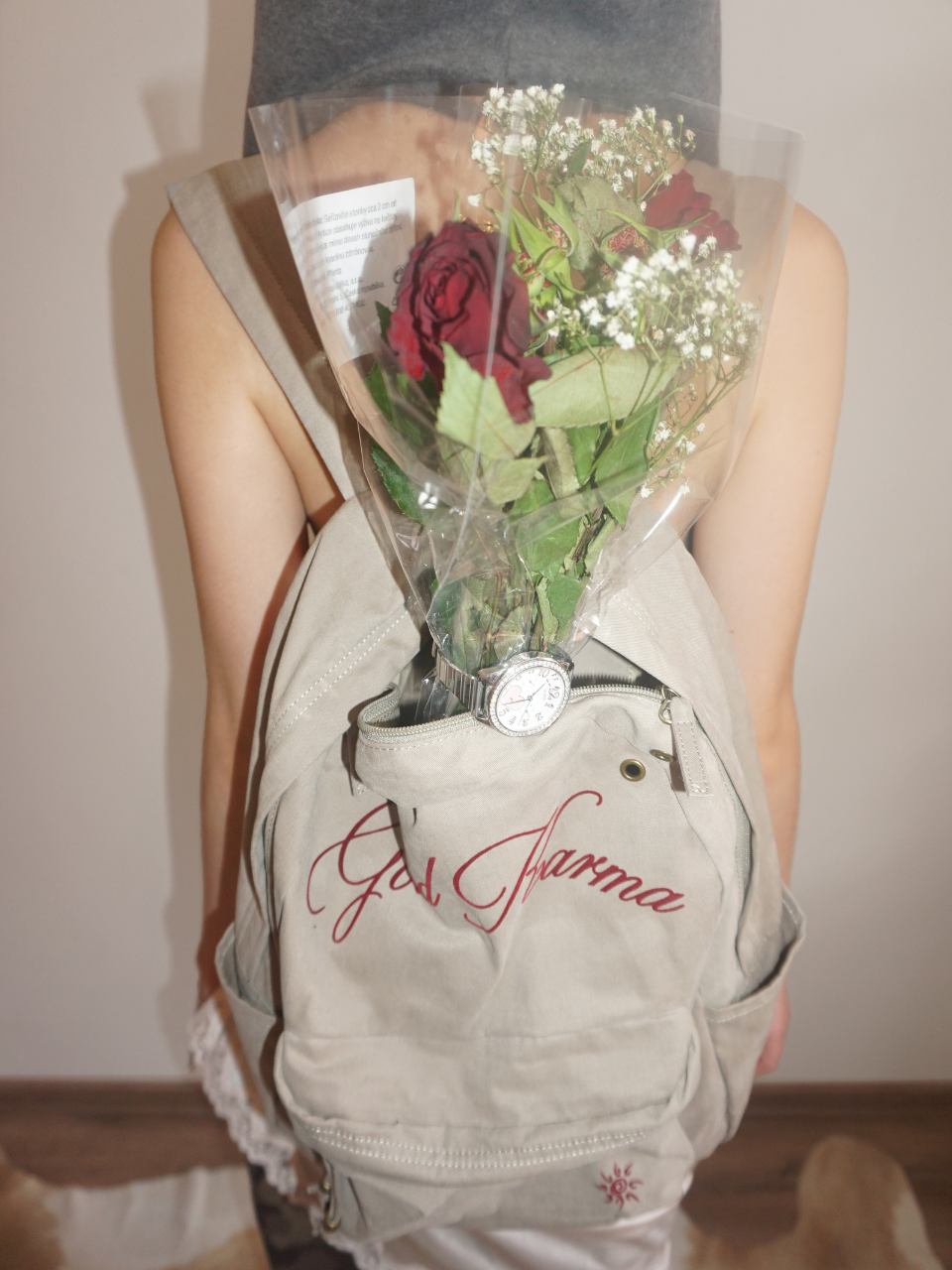 Karma Vintage Backpack Ash