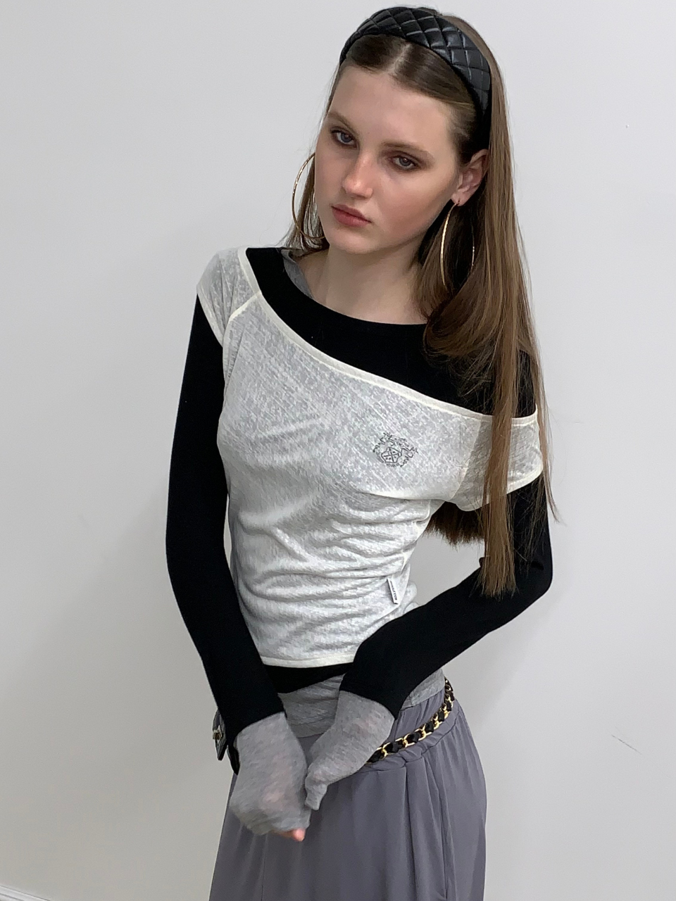 Lazy Layered Tee Raw