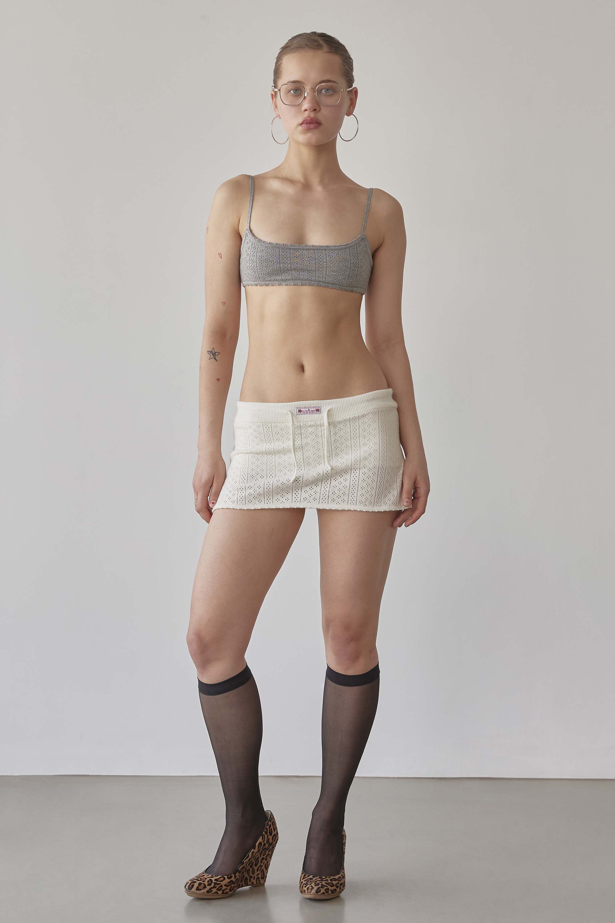 無料配送 ◆ SCULPTOR ◆ Good Girl Micro Skirt MUSINSA | SCULPTOR Good Girl Micro Skirt Gray