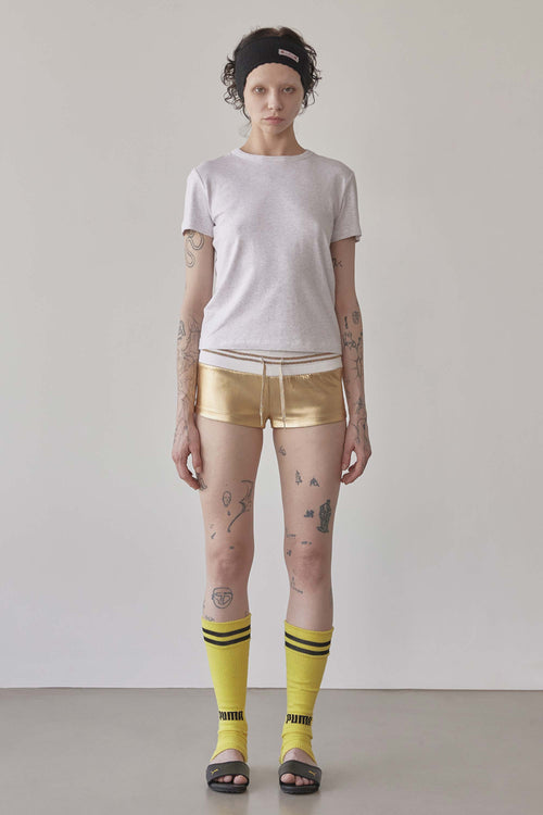 The Day Dreamers Tee  White Melange