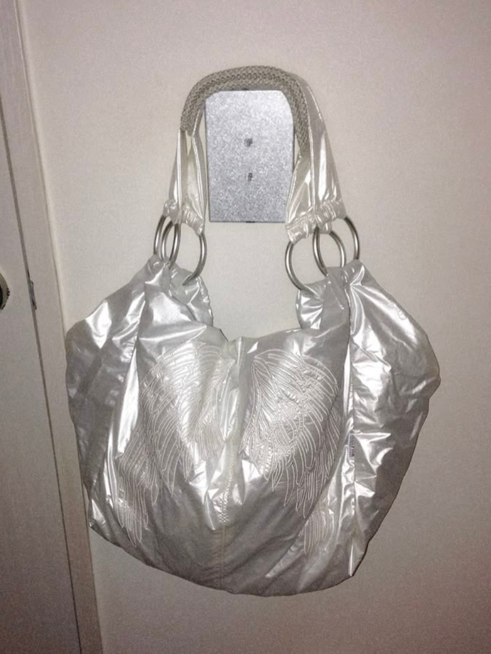 Angelic Hobo Bag Pearl