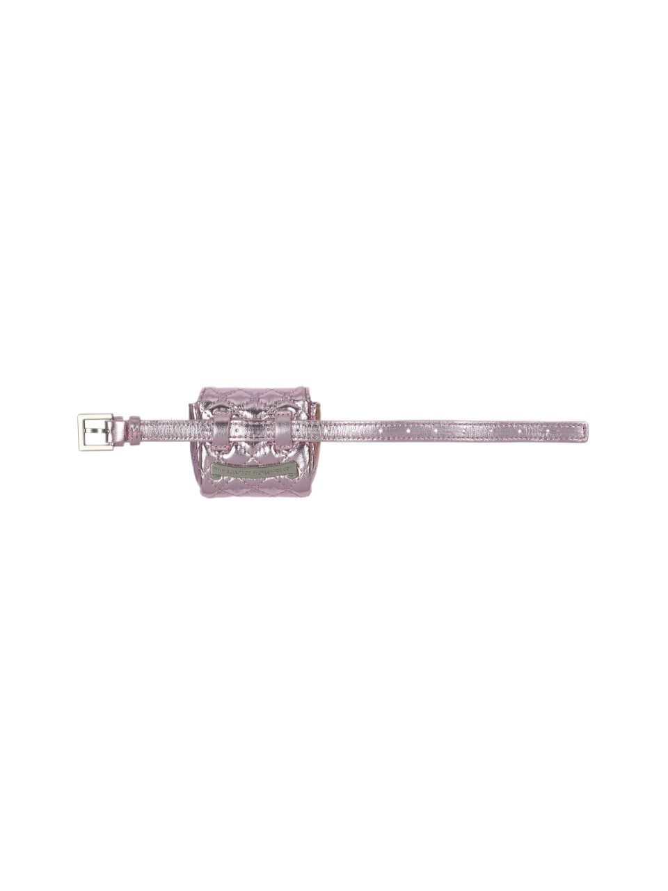 I Coin Purse Metallic Pink