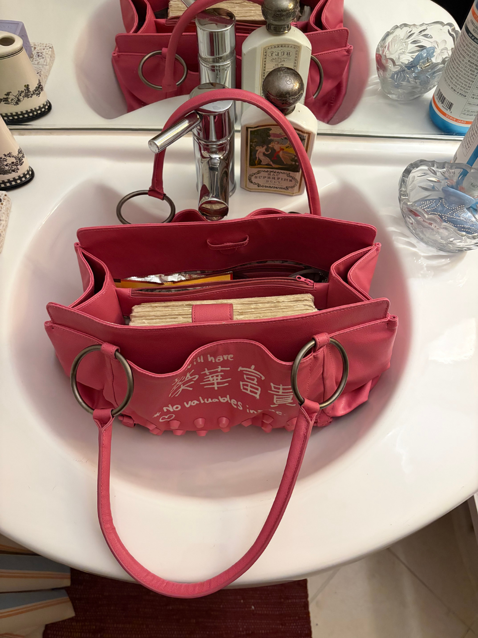 Millionaire Tote Bag Acid Pink