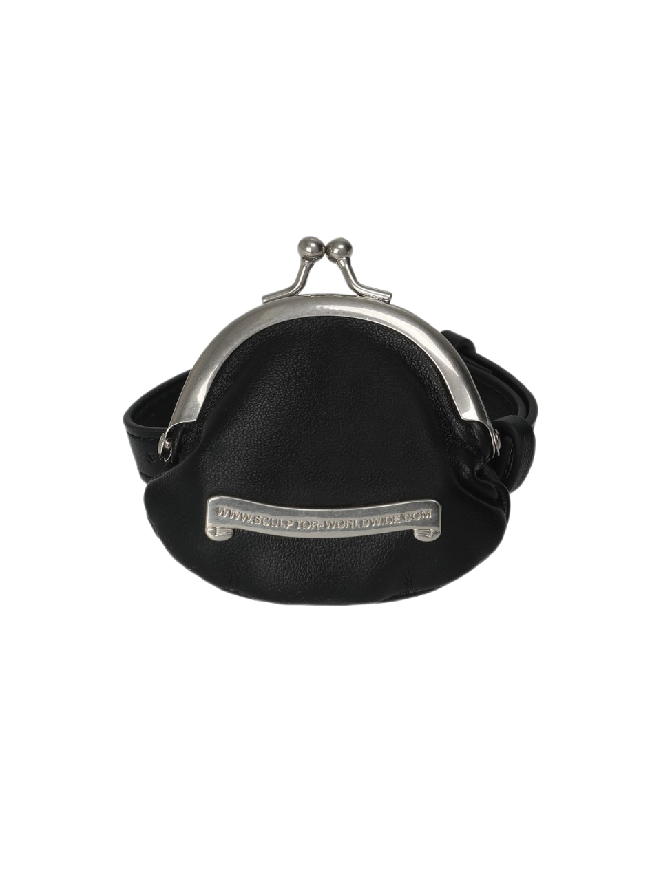 I Shell Coin Purse Matte Black