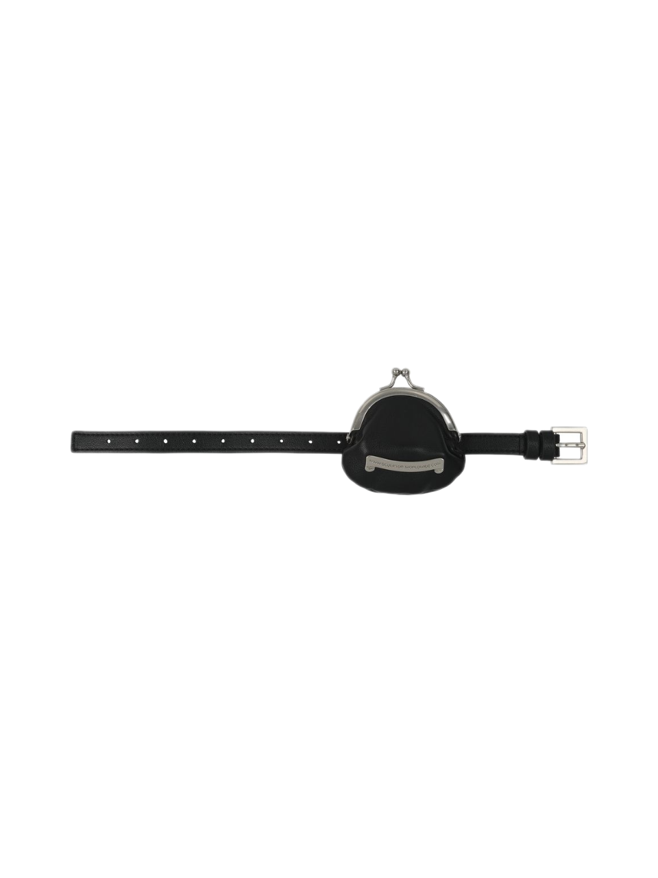 I Shell Coin Purse Matte Black