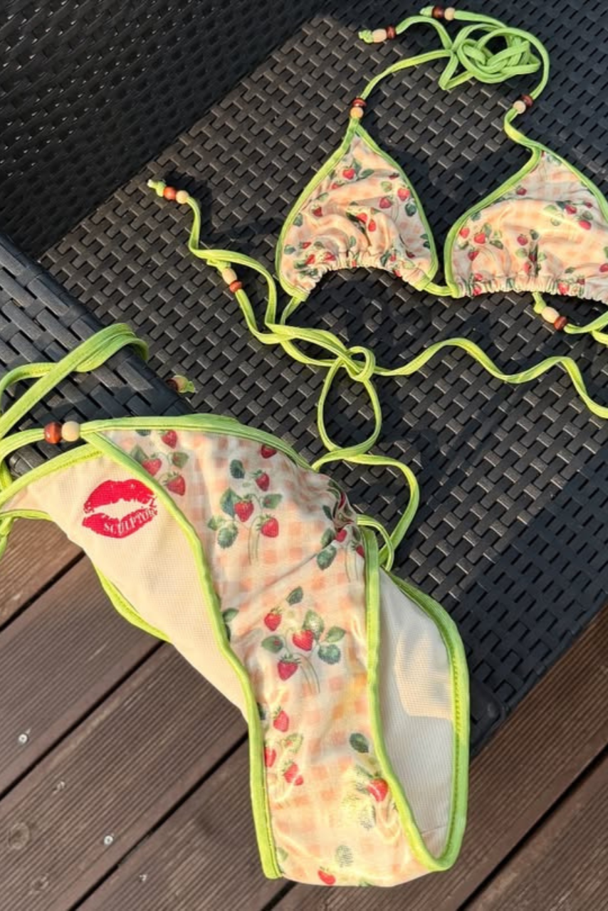 Berry Bikini Top Peach – SCULPTOR JAPAN Berry Bikini Top Peach – SCULPTOR JAPAN