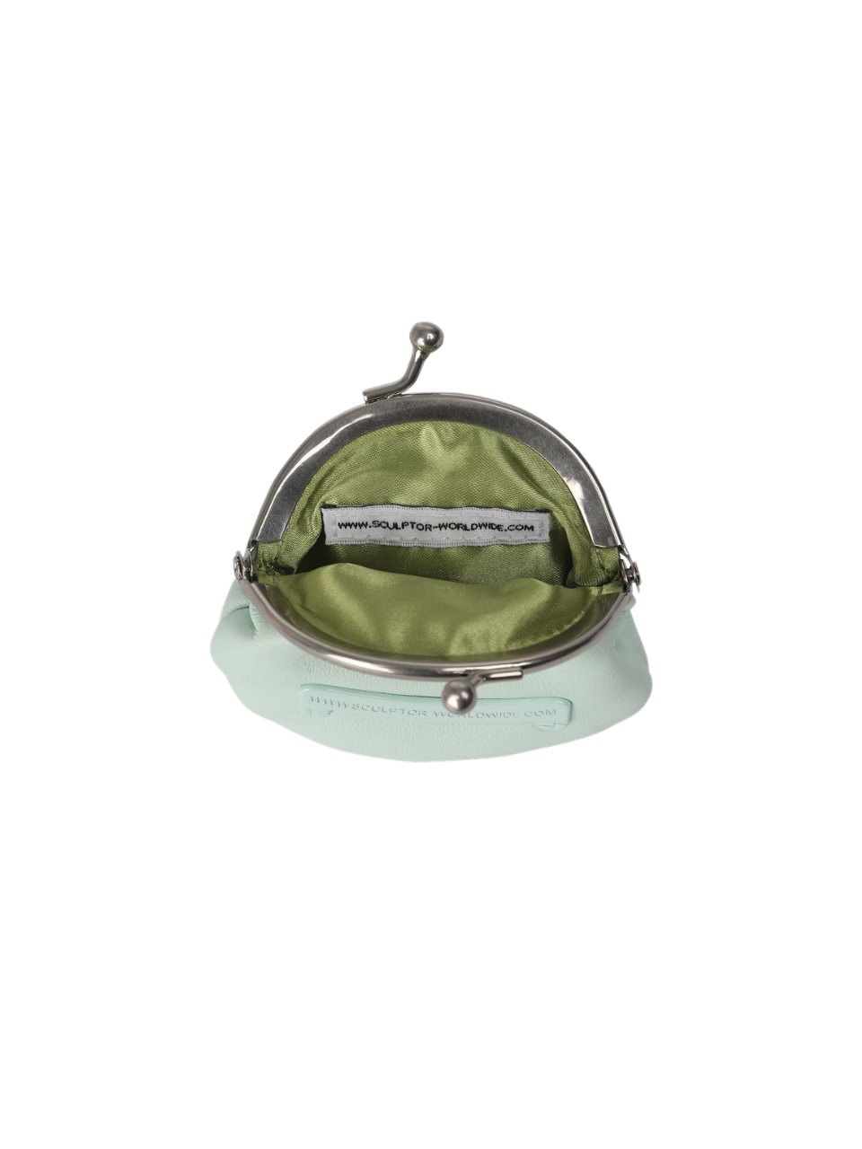 I Shell Coin Purse Matte Mint