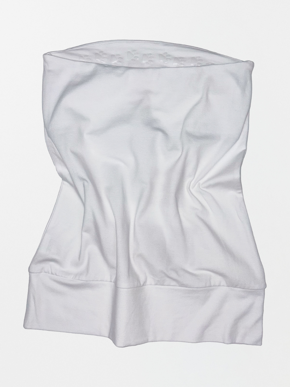 Tabloids Tube Top White