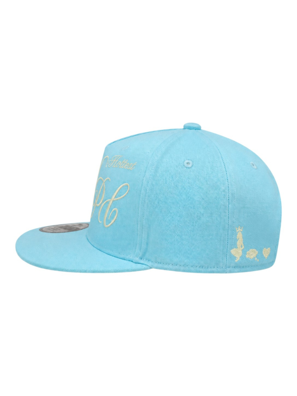 Hottest NPC Snapback Cap Acid Blue