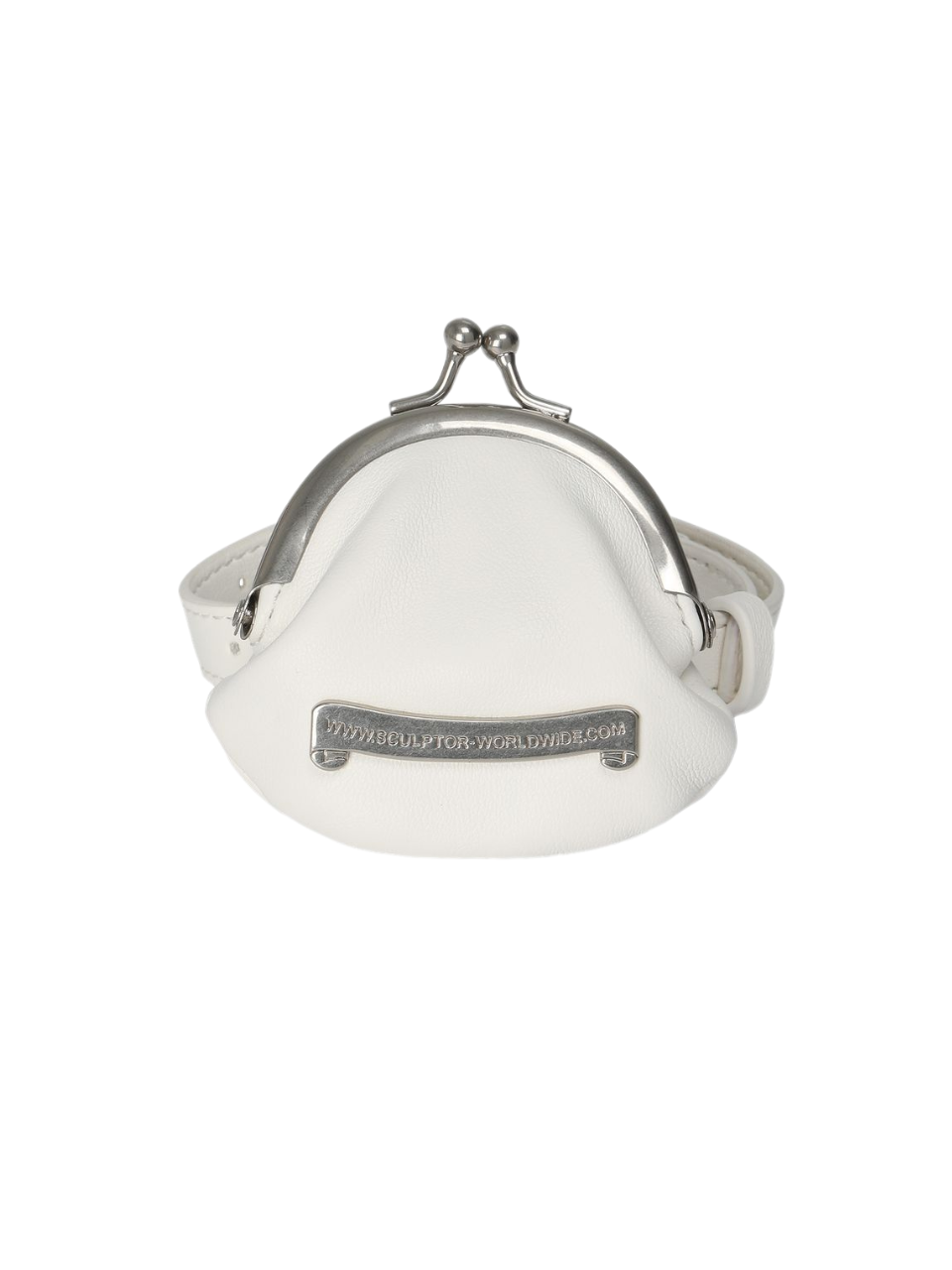 I Shell Coin Purse Matte White