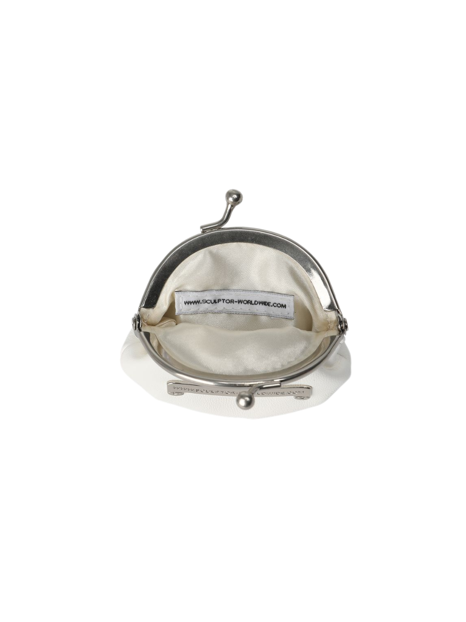I Shell Coin Purse Matte White