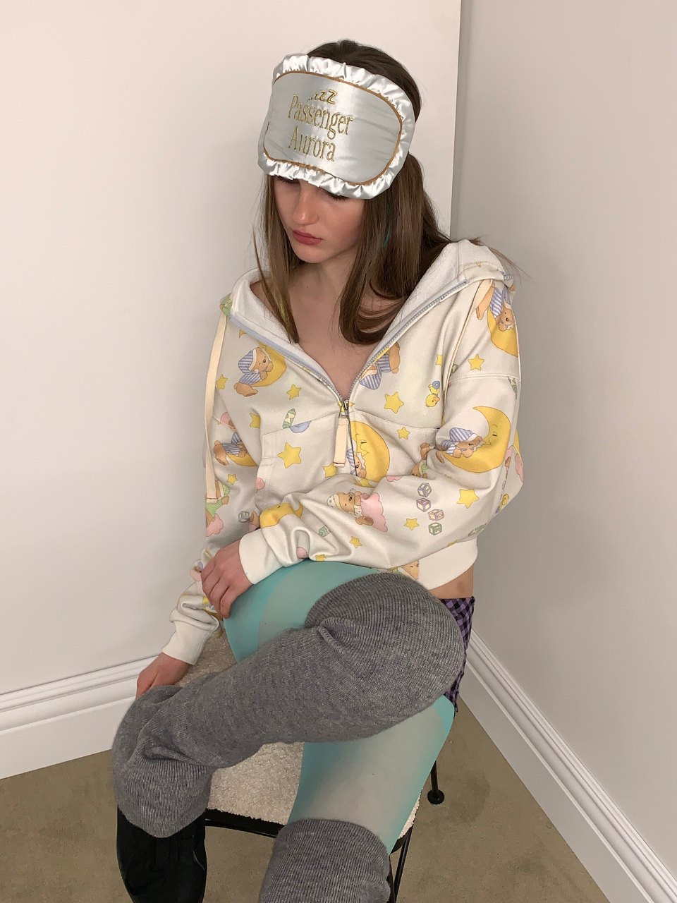 Sweet Dreams Hooded Zip-Up Butter