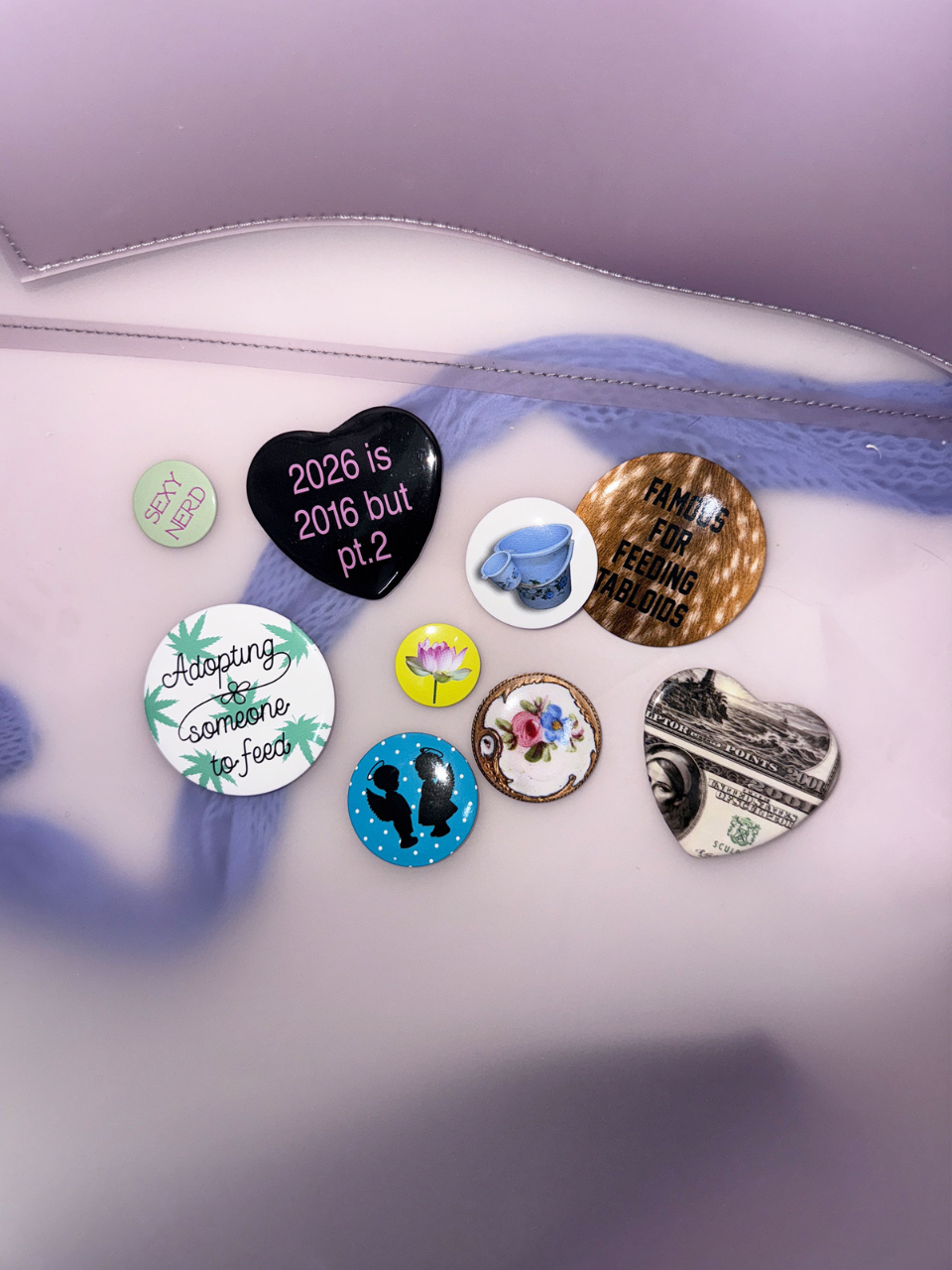 Tin Brooch Set Ver.3 Multi