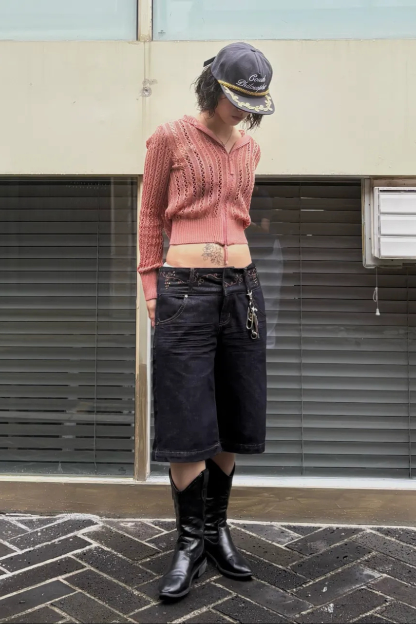 ★SCULPTOR★ Hooded ZipUp Knit Charcoal SC25S236CH Hooded Zip-Up Knit Charcoal – SCULPTOR JAPAN