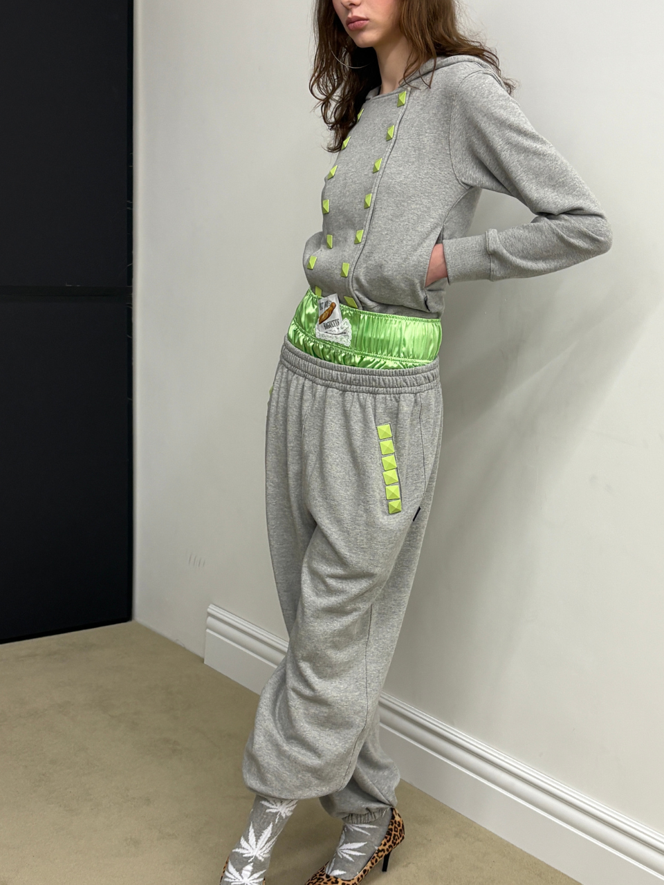 Sweet Dreams Boxer Pants Acid Green