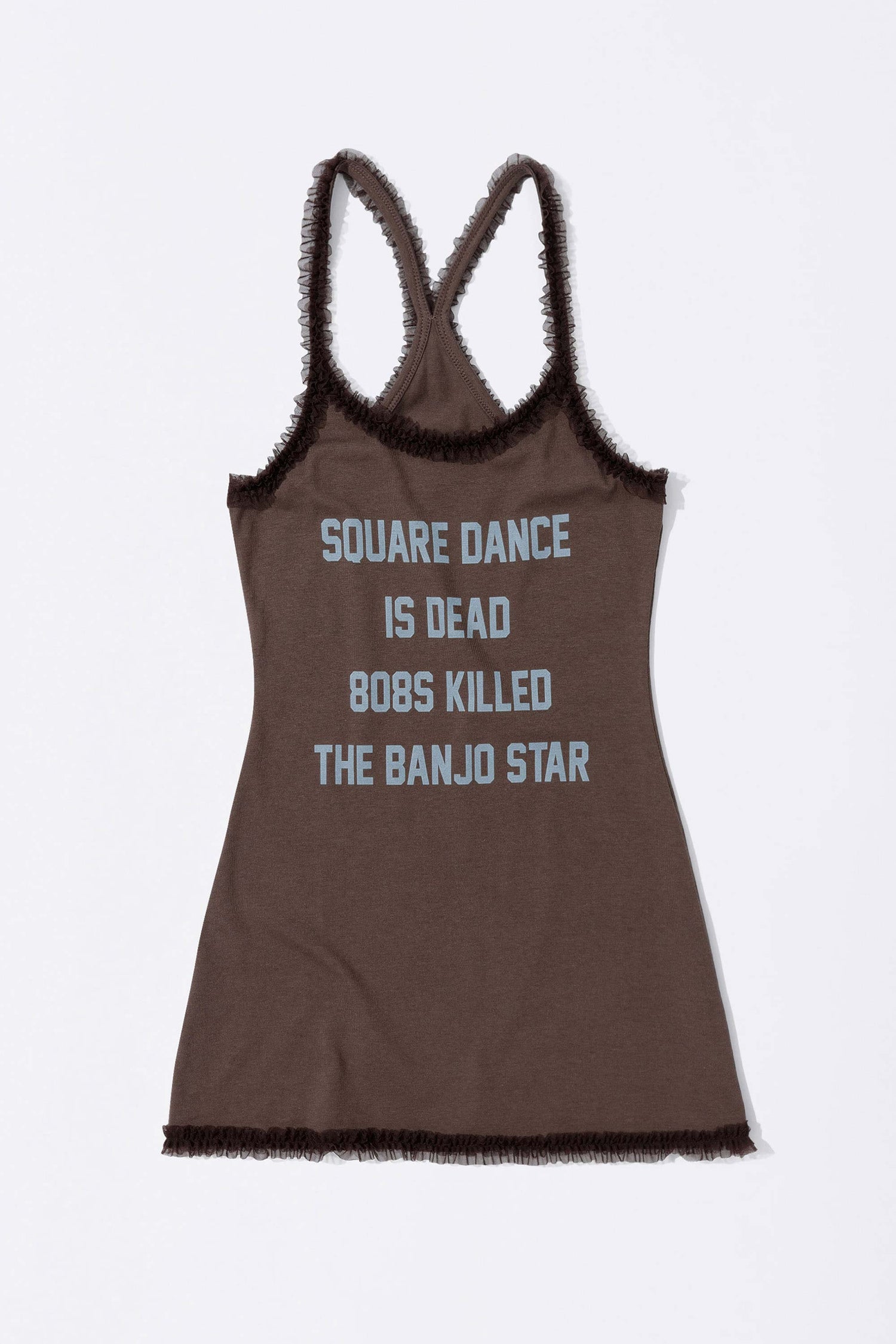 Acid Farm Mini Dress Mocha
