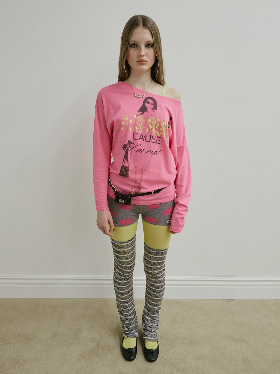 Urban Muse Tee Acid Pink
